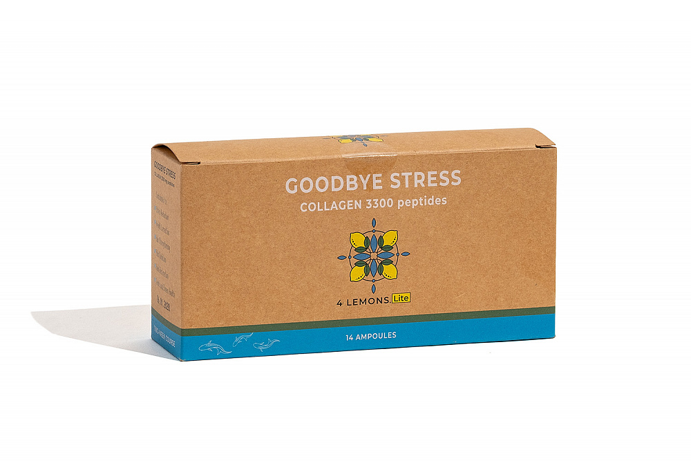 Коллаген 4 Lemons Goodbye Stress 14 порций